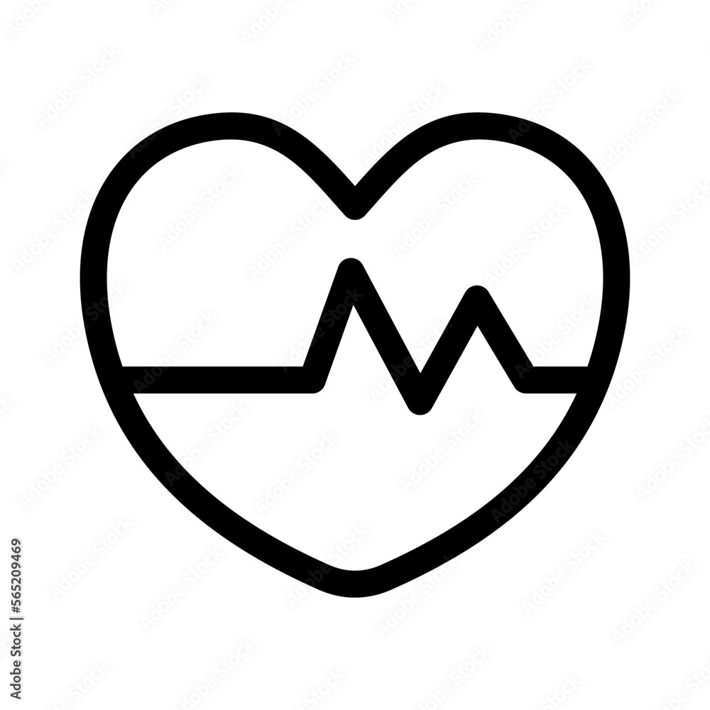 heart rate icon or logo isolated sign symbol vector illustration - high quality black style vector icons heart rate icon or logo isolated sign symbol vector illustration - high quality black style vector icons