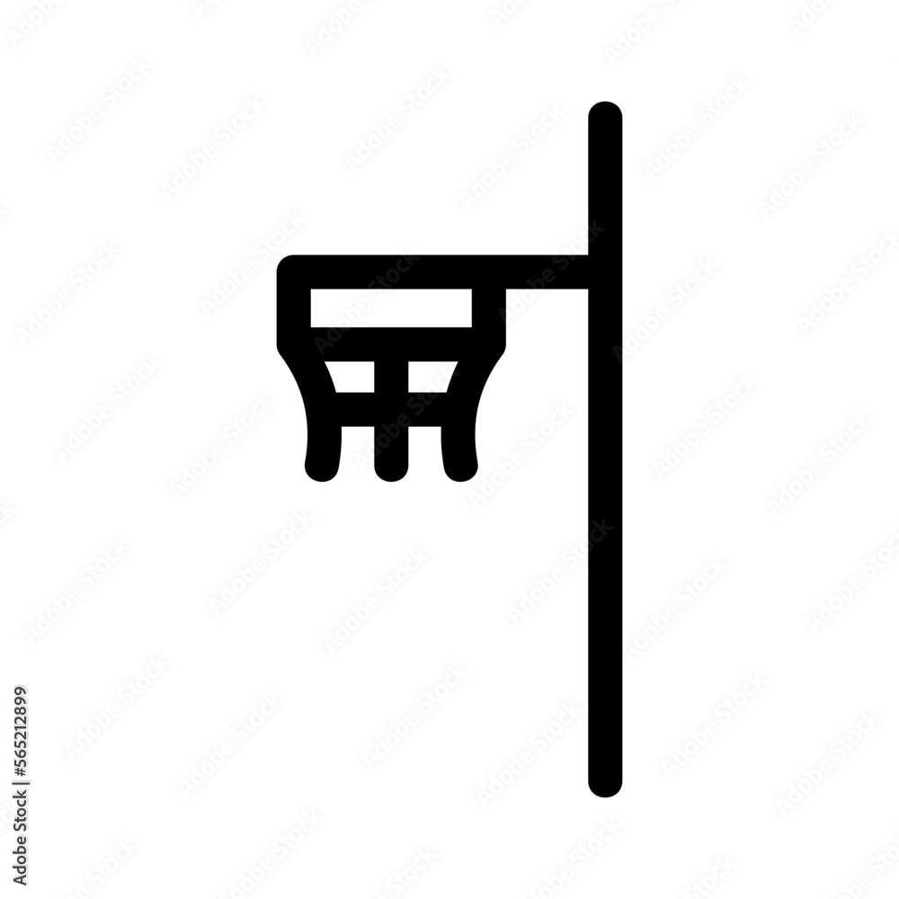 backboard icon or logo isolated sign symbol vector illustration - high quality black style vector icons backboard icon or logo isolated sign symbol vector illustration - high quality black style vector icons