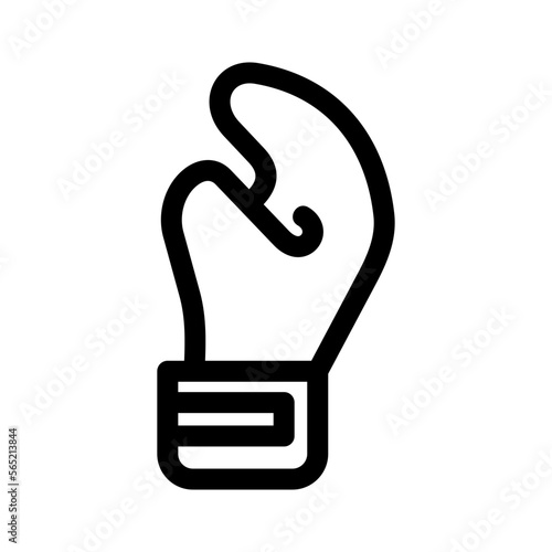 boxing gloves icon or logo isolated sign symbol vector illustration - high quality black style vector icons
