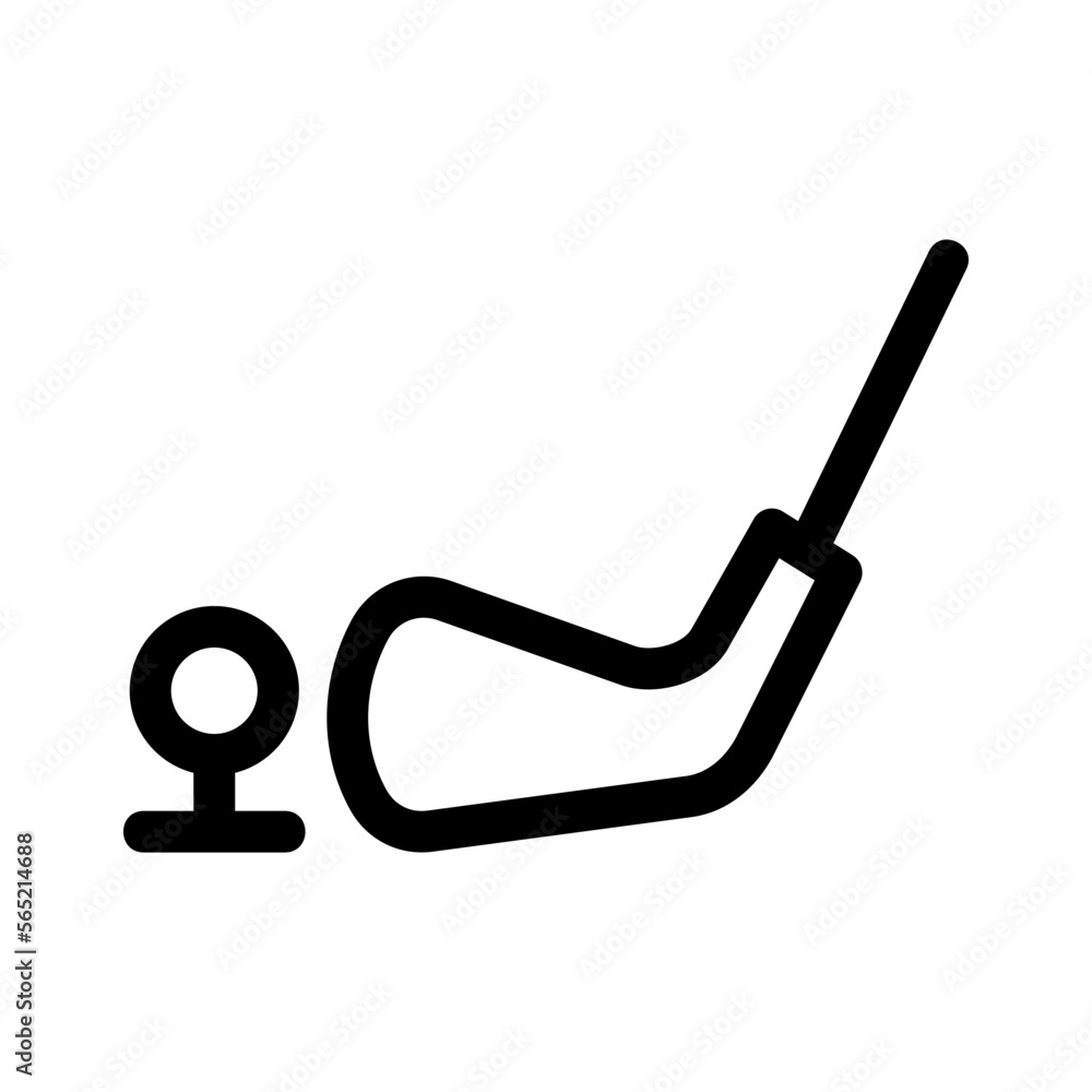 golf icon or logo isolated sign symbol vector illustration - high quality black style vector icons golf icon or logo isolated sign symbol vector illustration - high quality black style vector icons