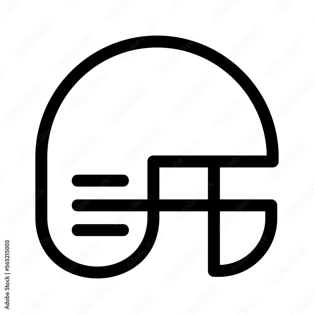 helmet rugby icon or logo isolated sign symbol vector illustration - high quality black style vector icons helmet rugby icon or logo isolated sign symbol vector illustration - high quality black style vector icons