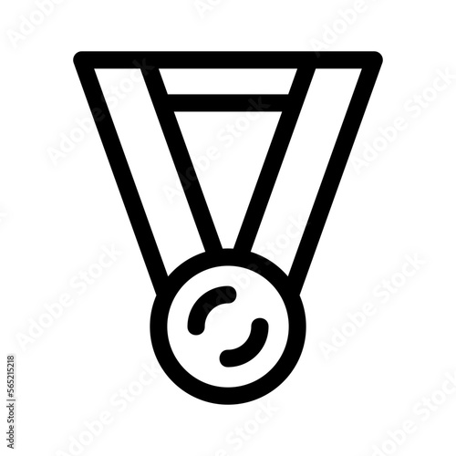 medal icon or logo isolated sign symbol vector illustration - high quality black style vector icons