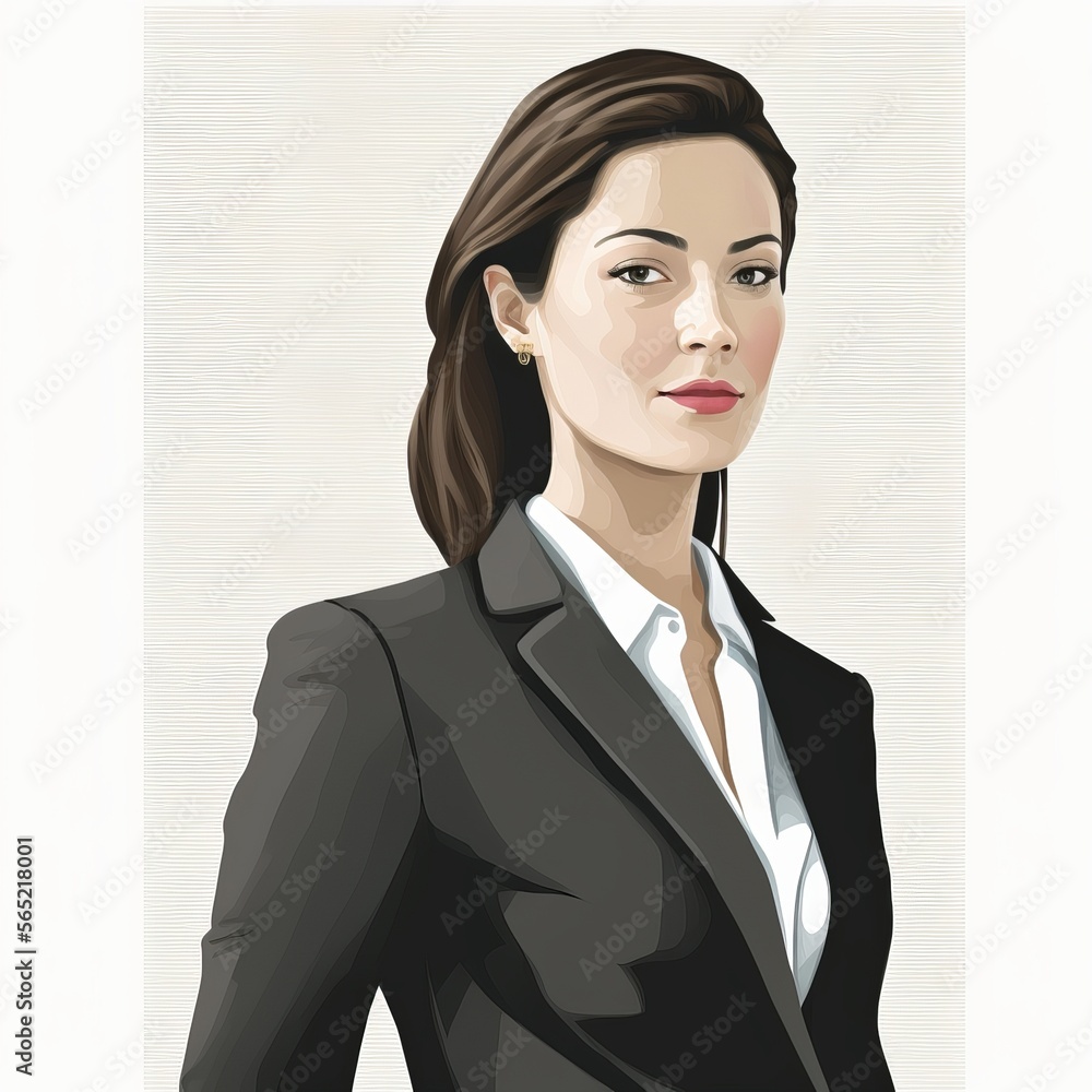 Businesswoman Vector Art No Background (generative AI) Businesswoman Vector Art No Background (generative AI)
