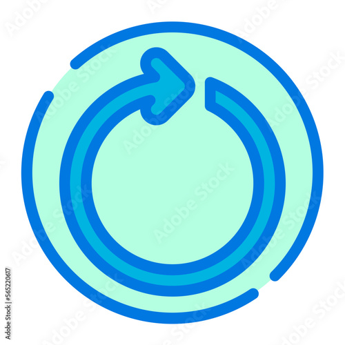 restart line icon