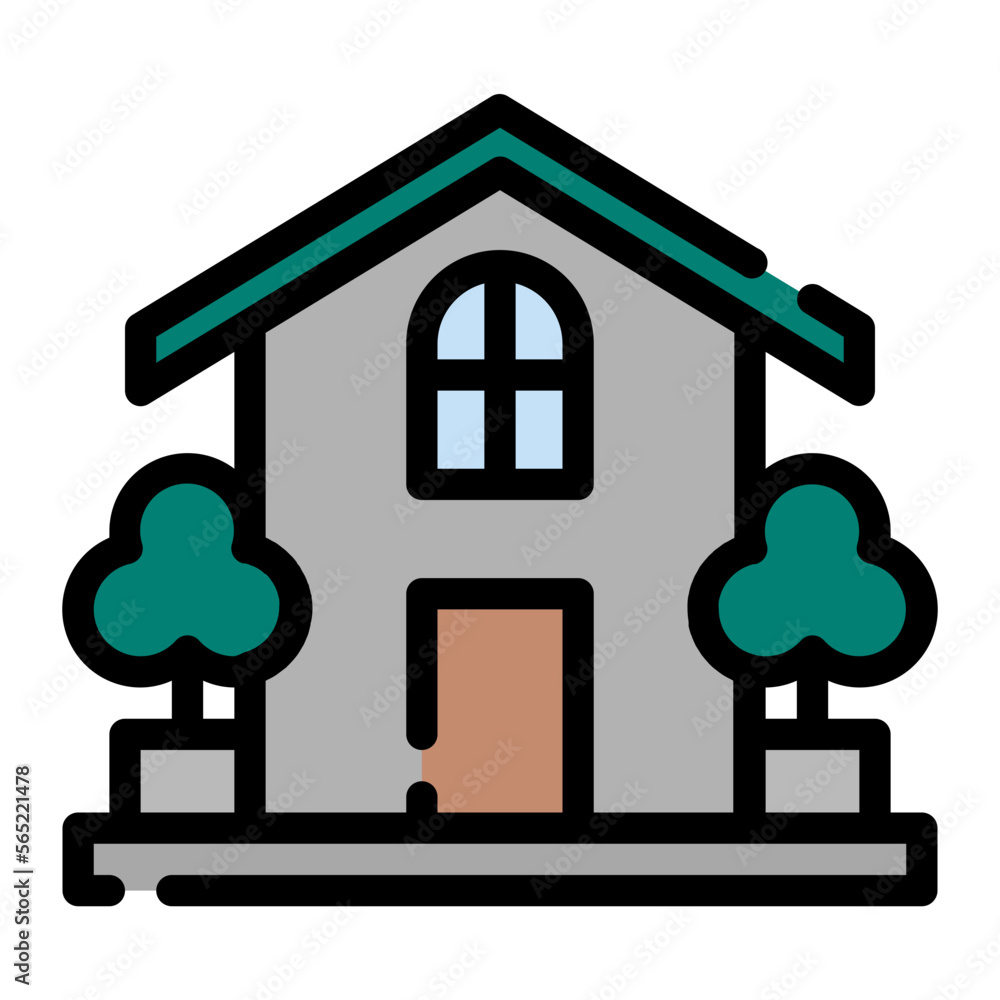Fototapeta premium Eco line icon