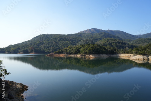 Shing Mun Reservoir in Hong Kong