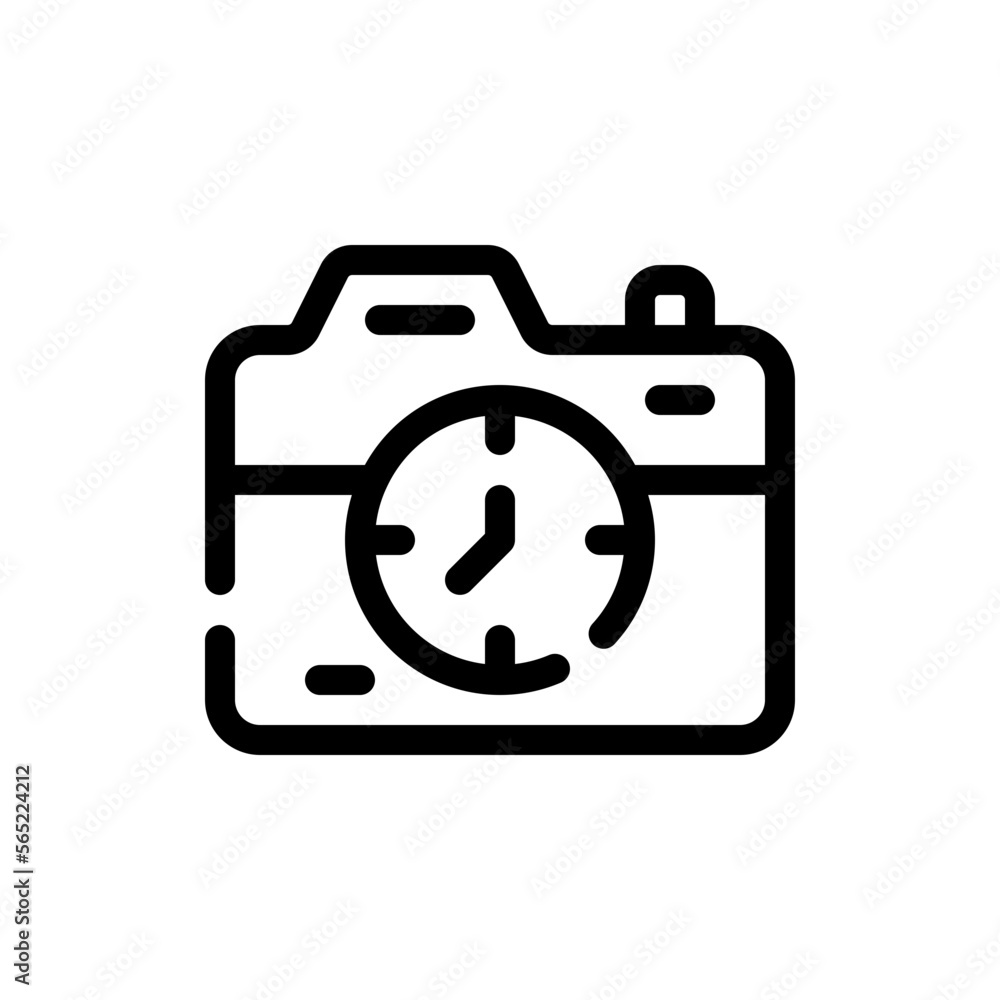 timer line icon timer line icon