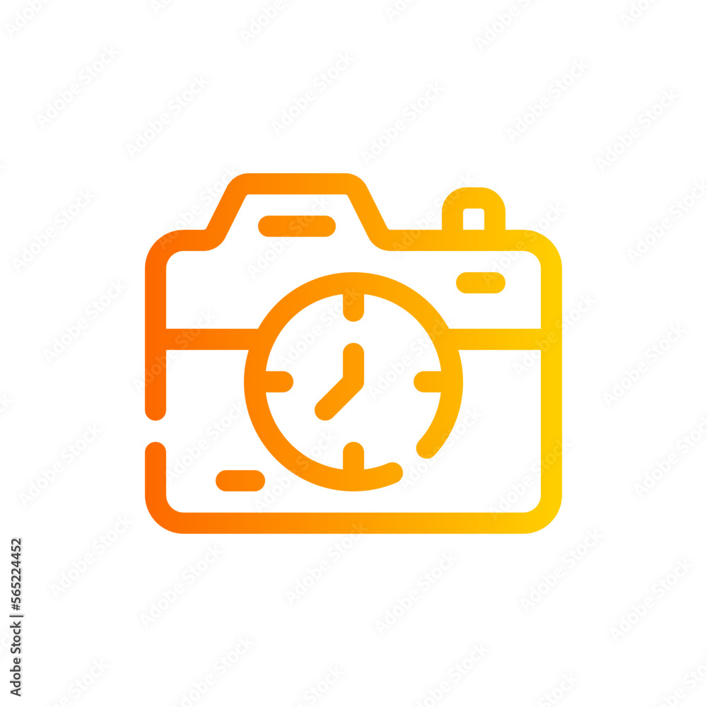 timer gradient icon timer gradient icon