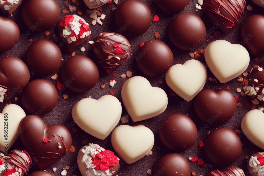Valentine's Day Valentine Chocolate Chocolates Candy Candies Heart Hearts Shape Shaped Love Romantic Red Pink Seamless Texture Pattern Tiled Repeatable Tessellation Background Image Valentine's Day Valentine Chocolate Chocolates Candy Candies Heart Hearts Shape Shaped Love Romantic Red Pink Seamless Texture Pattern Tiled Repeatable Tessellation Background Image