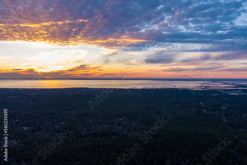 Sunset in Daphne, Alabama 