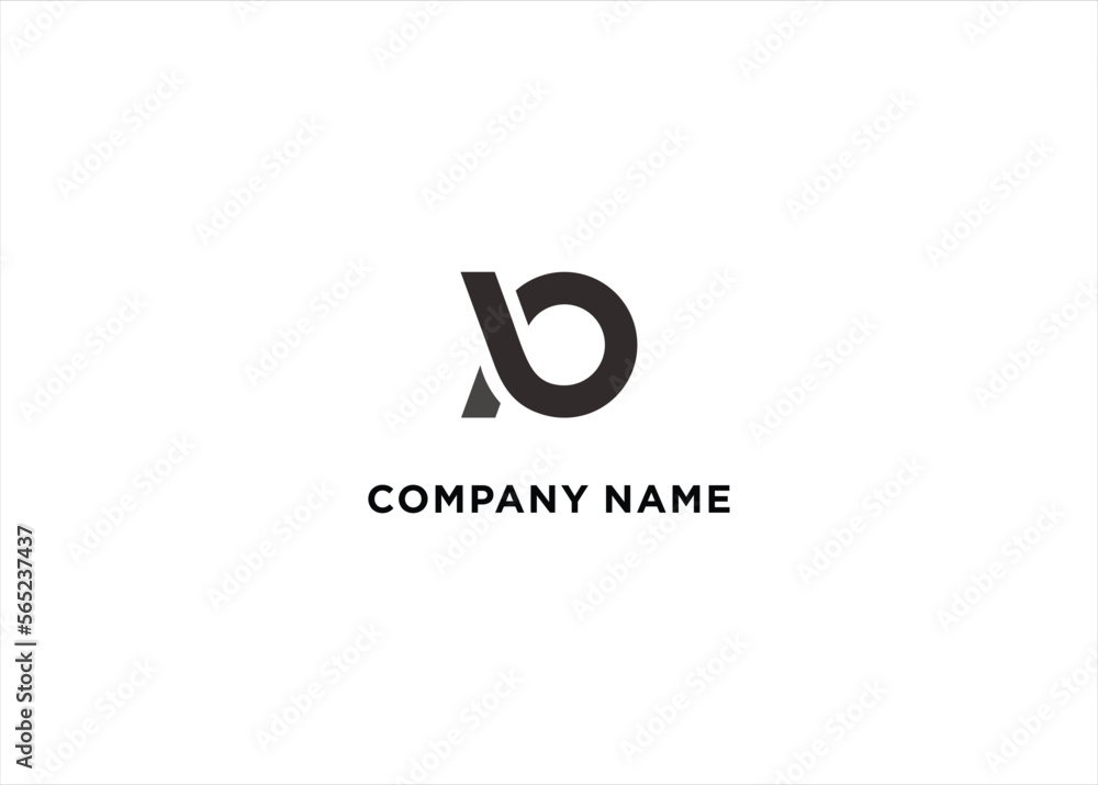 PB Letter Initial Logo Design Template Vector Illustration PB Letter Initial Logo Design Template Vector Illustration