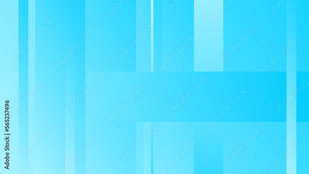 Obraz premium Soft blue stripes background. Geometry abstract background. Minimal object and gradient.
