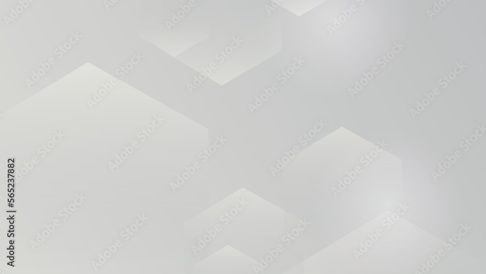 Vector abstract light grey hexagon background. Light and shadow vector. Vector abstract light grey hexagon background. Light and shadow vector.