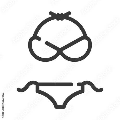 bikini line icon