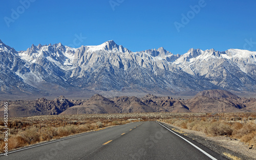 Road to Lone Pine - Sierra Nevada, California