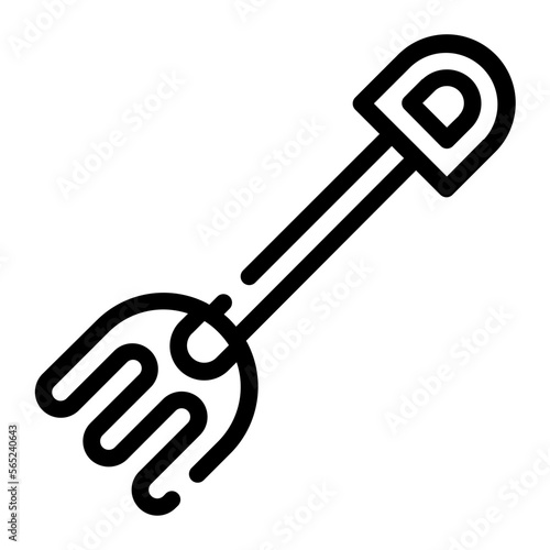 rake line icon
