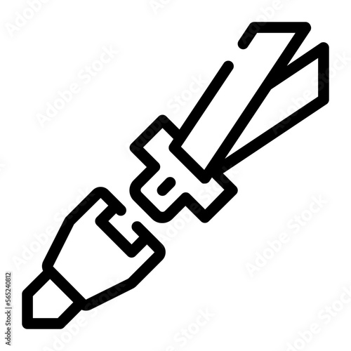 seat belt line icon