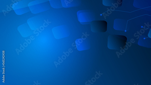 Abstract modern blue square geometric pattern background. Usable for ad, poster, corporate presentation, annual report, cover design.