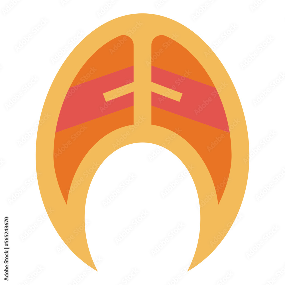 salmon flat icon style salmon flat icon style