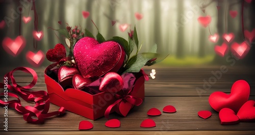 valentine's day conccept ba...
