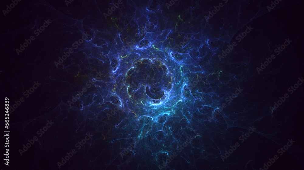 3D rendering abstract round light background 3D rendering abstract round light background