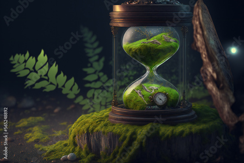 The concept of time is a human invention, it's a illusion created by our mind