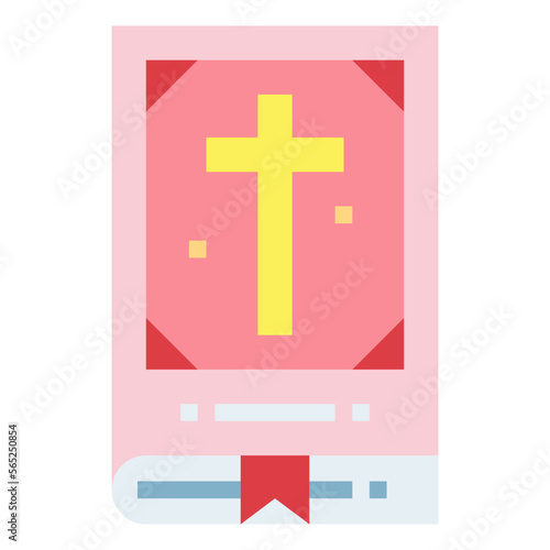bible flat icon style