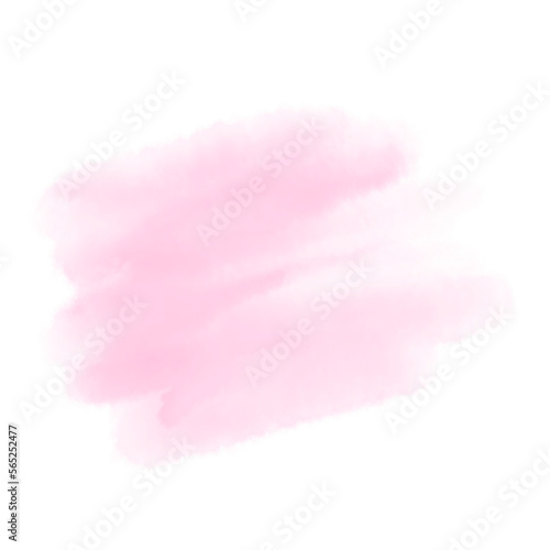 Pink watercolor