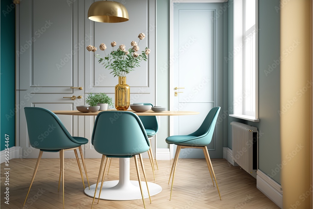 Illustration of Minimalist Home Decor 3D Design Inspiration Boards