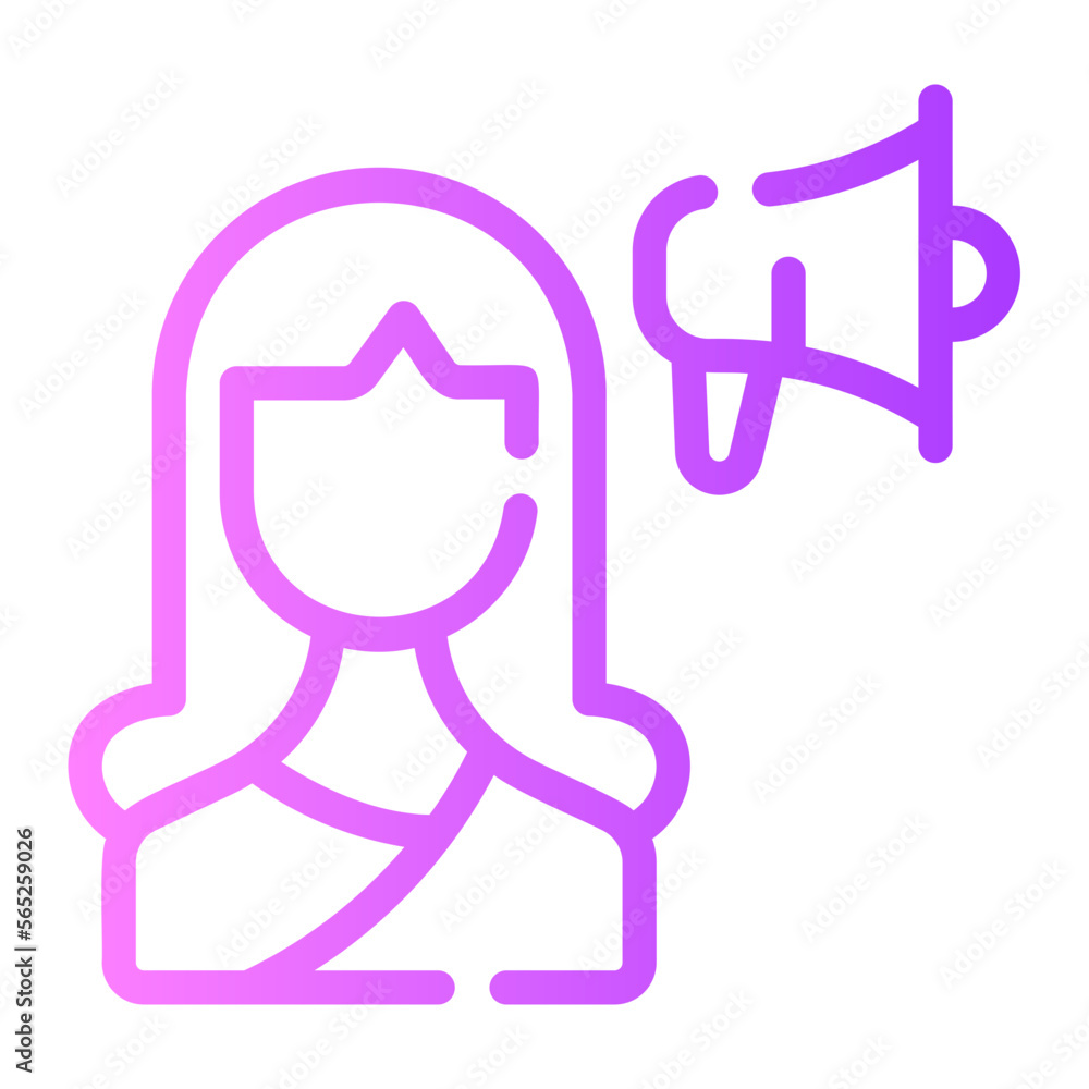influencer gradient icon influencer gradient icon