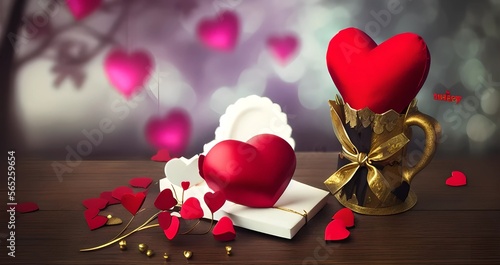 valentine's day conccept ba...