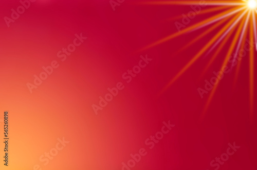 Red background for digital design work.