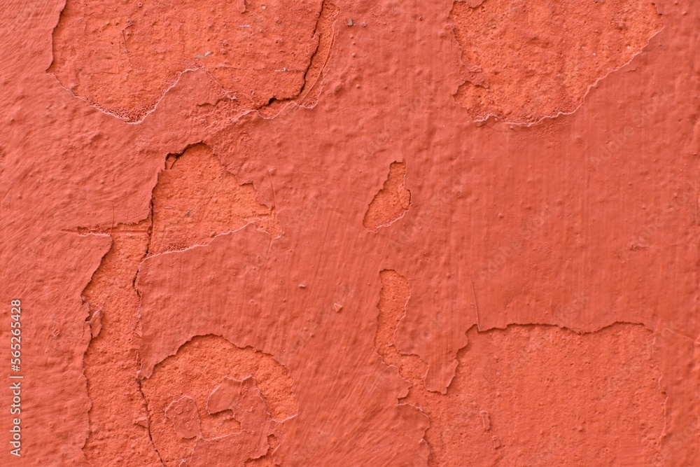 Background, texture of the red wall. Background, texture of the red wall.
