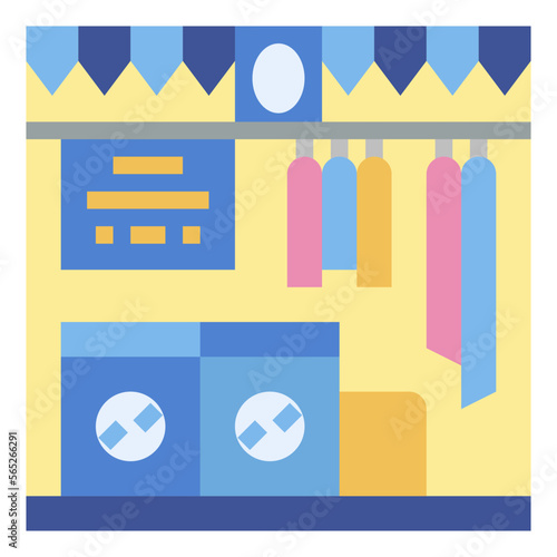 service flat icon style