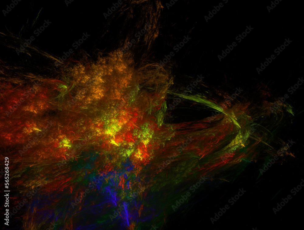 Imaginatory fractal abstract background Image Imaginatory fractal abstract background Image