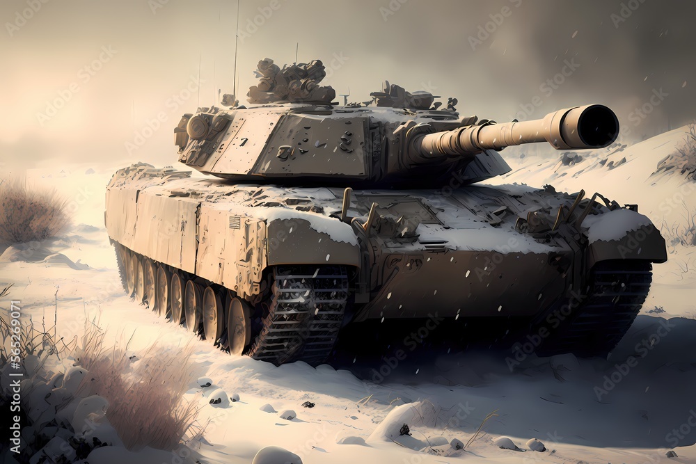 US and Germany donated tanks for Ukraine war against Russia. Generative AI US and Germany donated tanks for Ukraine war against Russia. Generative AI