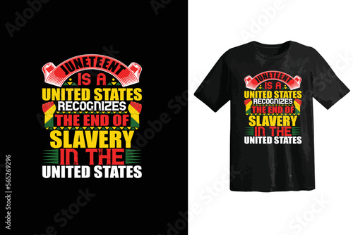 Juneteenth Day T Shirt Design
