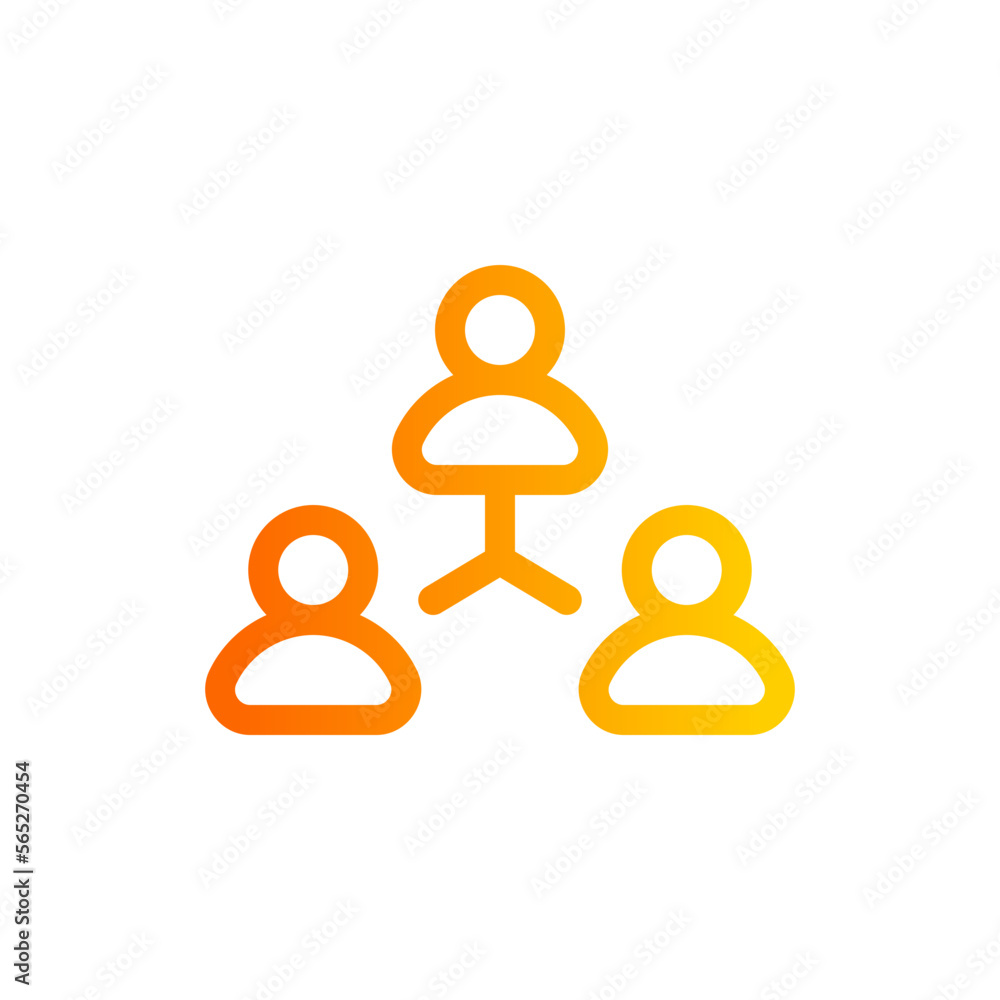 manager gradient icon manager gradient icon
