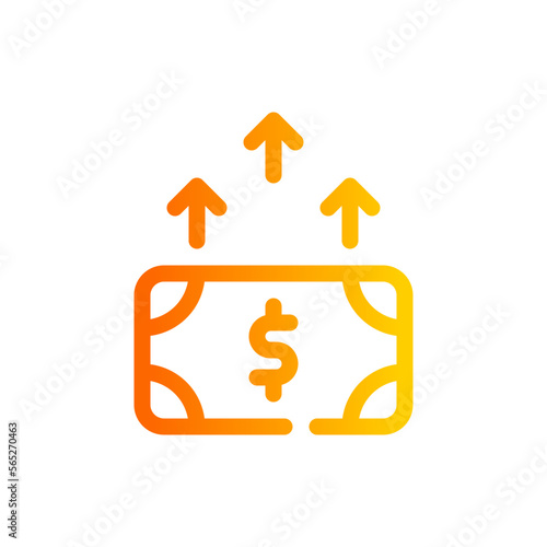 revenue gradient icon