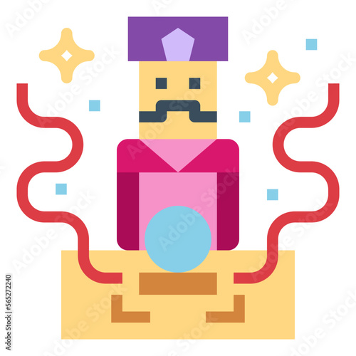 seer flat icon style