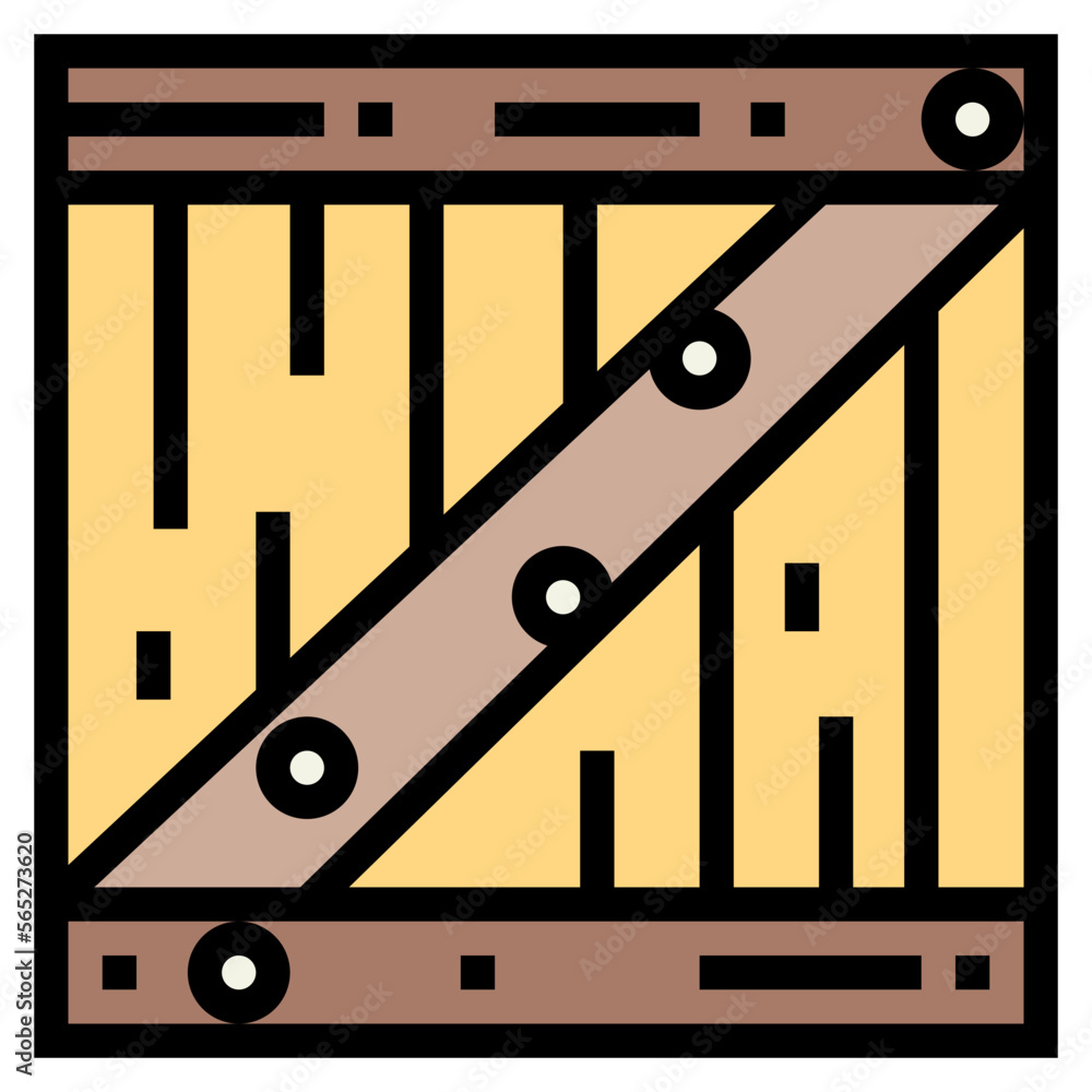 wooden filled outline icon style wooden filled outline icon style
