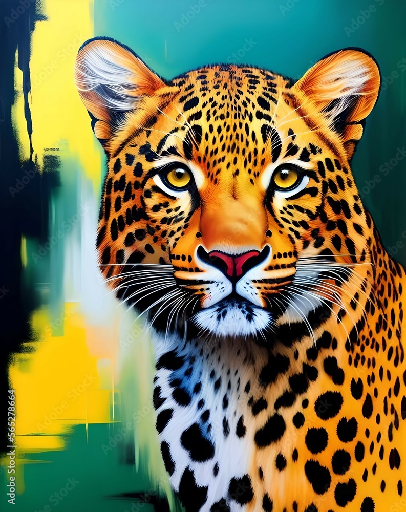 Obraz premium leopard