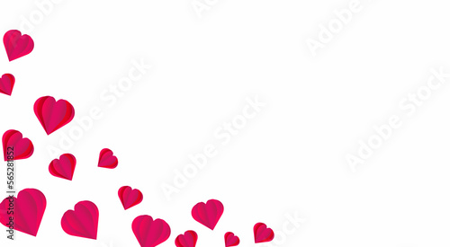 Fotografie Background with hearts