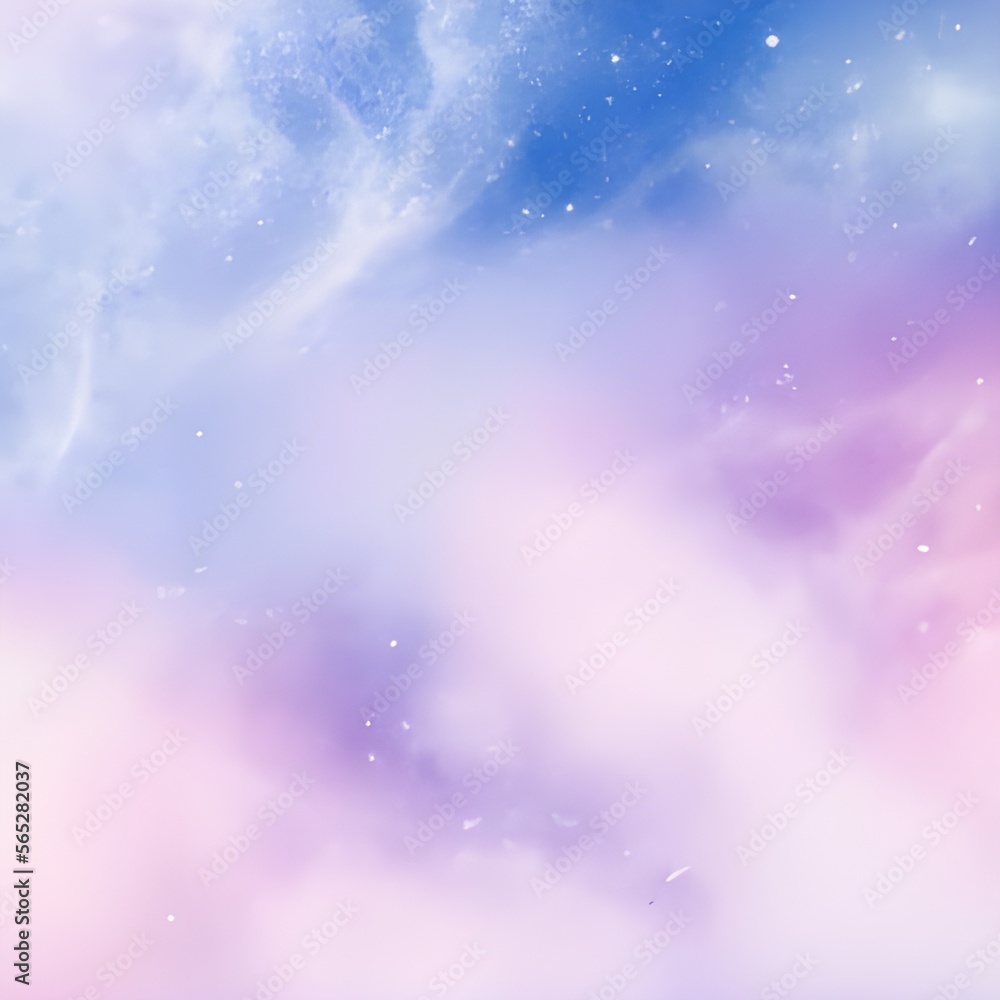 Pastel cosmic fantasy background. Generative AI. Pastel cosmic fantasy background. Generative AI.
