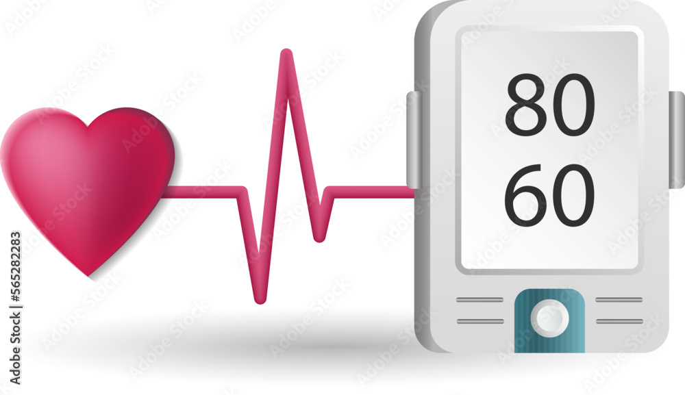 Pulse Measurement icon. 3d illustration from measurement collection ...