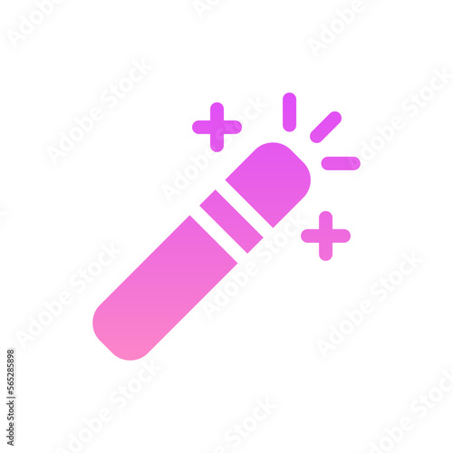 retouch flat gradient icon