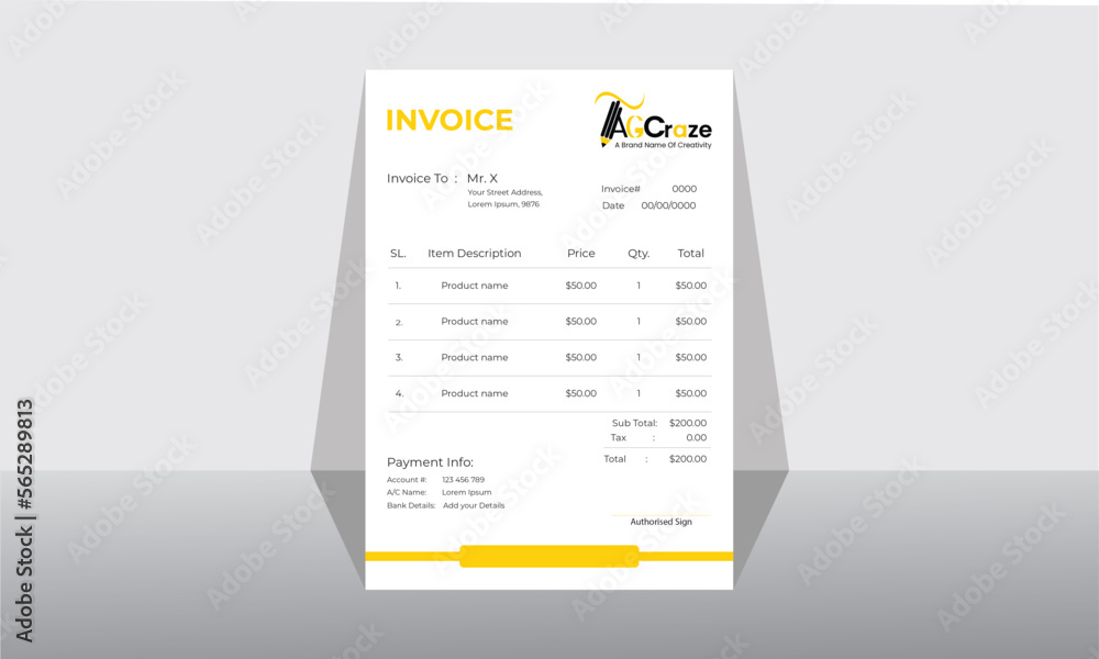 Business invoice form template, Invoicing quotes design, payment agreement design layout, Tax form, bill graphic, payment receipt page vector, money reciept template Business invoice form template, Invoicing quotes design, payment agreement design layout, Tax form, bill graphic, payment receipt page vector, money reciept template