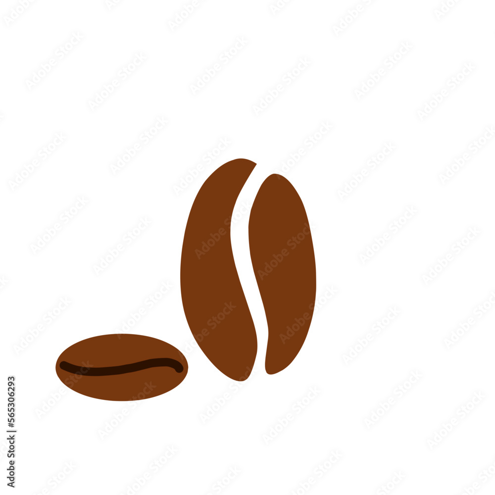 Coffee Beans Icon Vector Coffee Beans Icon Vector