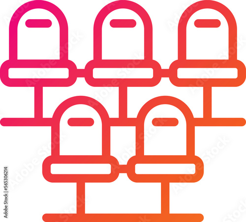 Waiting room Vector Icon Design Illustration