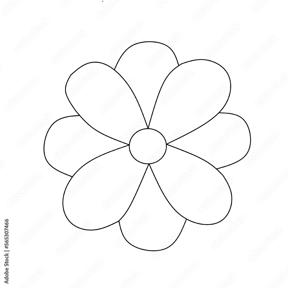 flower isolated on white background flower isolated on white background